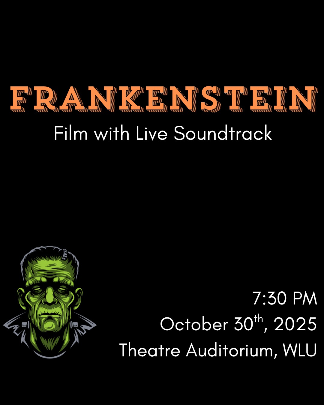 Check out the ABC News report on Michael Shapiro’s LIVE movie soundtrack for the classic 1931 film FRANKENSTEIN!
🔗 https://vimeo.com/238958739
(also in our Stories)
You too can experience this unique LIVE event with members of the Wellington Wind Symphony!
📆 October 30th
⏰ 7:30 pm,
📍 WLU’s Theatre Auditorium (75 University Avenue, Waterloo)
While you’re at it, consider purchasing a Season Pass and save $10.00, you’ll be glad you did!
🎟 Frankenstein tickets available at: http://bit.ly/4mNC6oJ
🎟 Season Pass available at: https://bit.ly/3IYtdLg