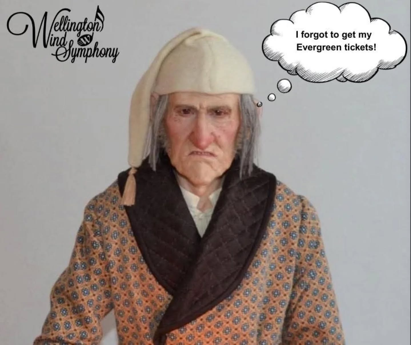 Don’t worry, we’ve got you covered! We have tickets! 🙌

This will be an unforgettable concert, PLUS ticket holders will have the opportunity to attend a pre-concert Q&A with Viet Cuong and Michael Barry! Can it get any better than this?? 

📆 November 28th
⏰ 7:30 pm (Q&A at 6:30 pm)
📍 Knox Presbyterian Church (50 Erb St, W, Waterloo)

🎟 Tickets available at: https://wellingtonwindsymphony.ca/evergreen/

See you there!