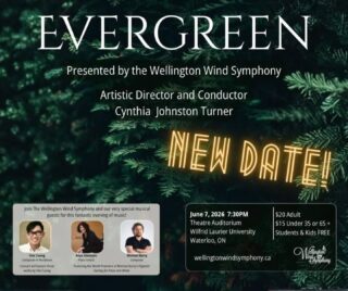 Remember to save the dates for our Evergreen “Re-do” and next year’s concert series! We can’t wait to see you there! 🎵👏