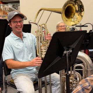 Can you guess the name of the instrument pictured here? 😁🎵
On another note, thank you to Dr. Leah McGray for leading tonight’s rehearsal! We thoroughly enjoyed playing under your baton and look forward to the next time!
Come see us as we start our new season at Laurier on October 30th, at 7:30 PM! 🎵
🎟️ https://www.zeffy.com/en-CA/ticketing/wws-concert-horror-vacui