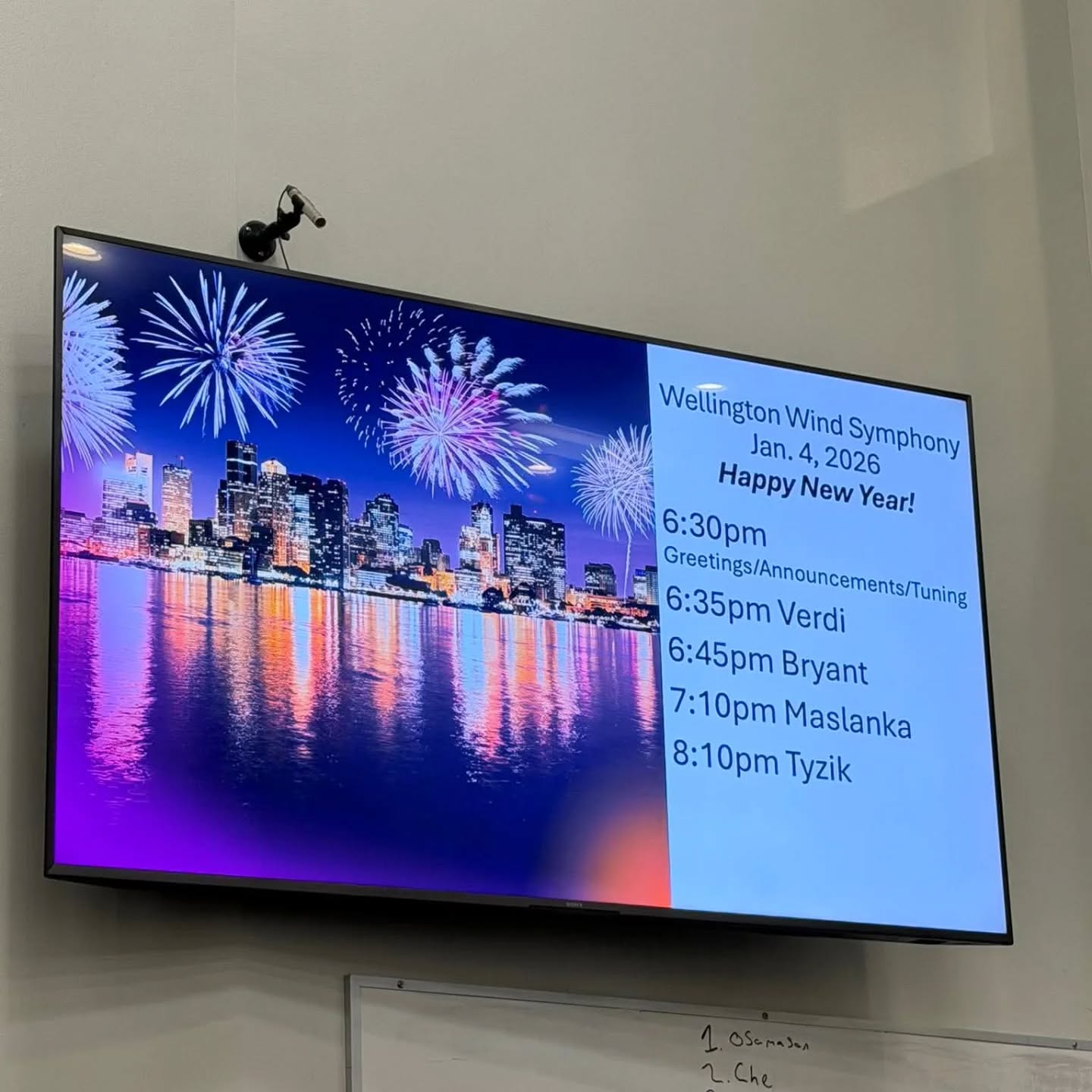 We’re back!!!! The Wellington Wind Symphony was back in action tonight! Stay tuned for details about our next performance on March 1, 2026. The repertoire is incredible!

wellingtonwindsymphony.ca